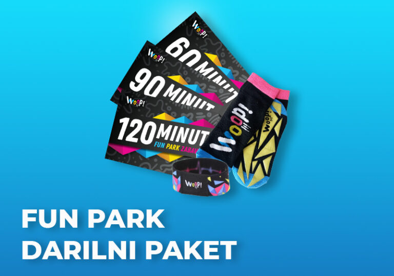 Darilni paket za rojstni dan za fun park